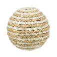 Pelota de sisal con hierba gatera