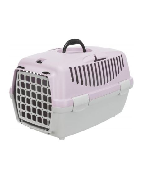 Transportín Capri Lila Claro/Gris Claro para Perros y Gatos Pequeños