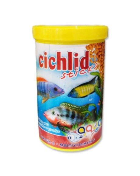 Cichlids Stick Aquapex es un alimento completo en forma de sticks. Sin embargo, para todo tipo de cíclidos medianos y grandes.