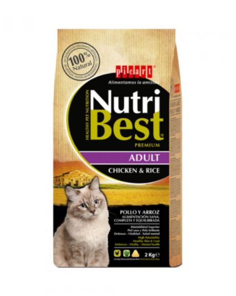 Picart Nutribest Pollo y Arroz Gato Adulto