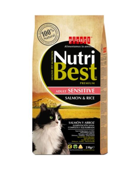 Picart Nutribest Sensitive salmón y arroz para gatos