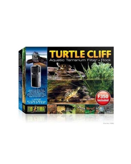 Filtro y Roca para Tortuga Turtle Cliff EXO TERRA