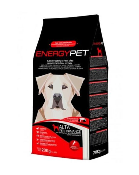 EnergyPet Alta Performance 20Kg es un alimento para perros adultos de todos los tamaños y edades.