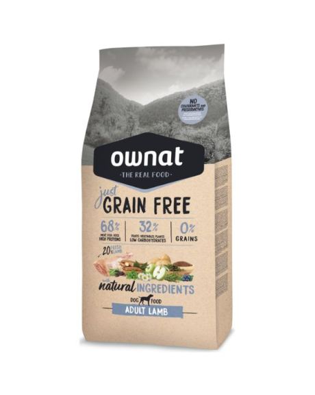 Ownat Just Grain Free Adulto Cordero