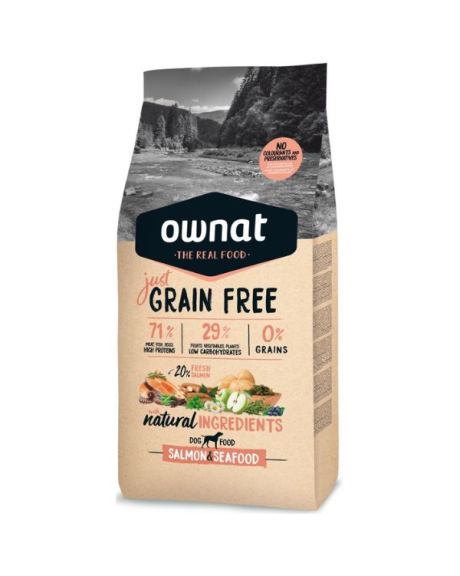 Ownat Just Grain Free Salmón/Seafood