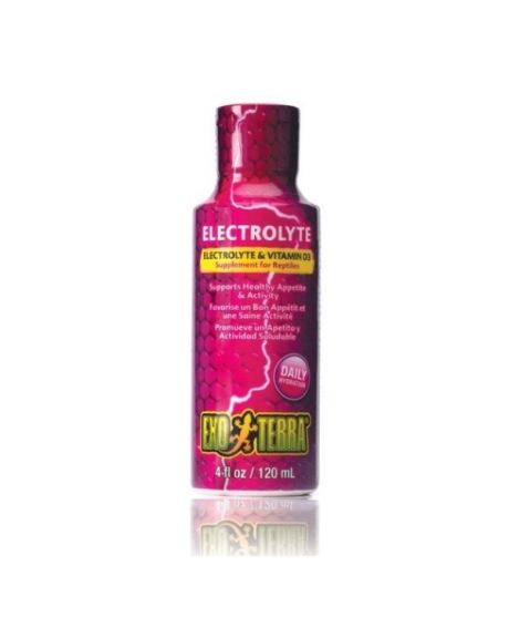 Suplementos Electrolitos e Vitamina D3 Exo Terra