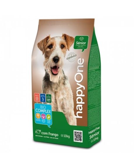 HappyOne Senior es un alimento completo especialmente indicado para perros mayores de 7 años.