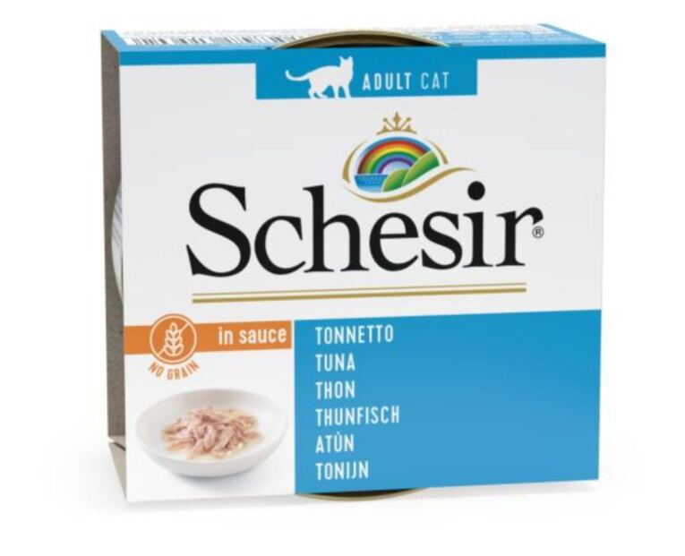 Schesir Gato Atún en Salsa Natural 70gr