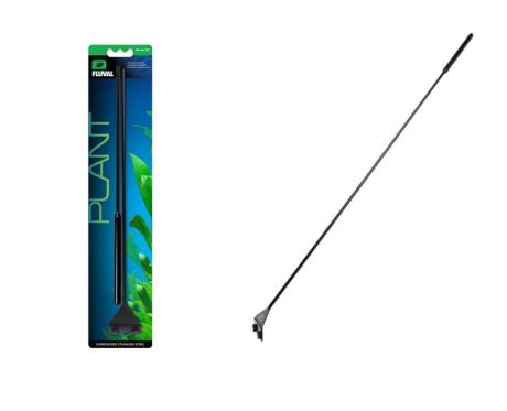 El Rasqueta Fluval Plant hasta 62 cm es ideal para mantener su acuario de una manera muy fácil y sencilla. Además, junto con una variedad de herramientas Fluval Plant, puede podar, plantar, mover el sustrato, entre otras cosas.