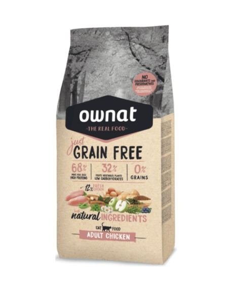 Ownat Just Grain Free Adult Pollo Gatos