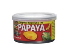 Los Tropical Fruit Mix-ins Papaya son una excelente opción para mezclar reptiles con dietas frescas o granuladas.