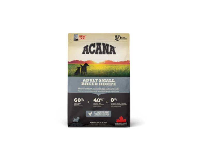 Acana Adult Small Breed es un alimento apto para todos los perros de razas pequeñas a partir de 1 año.
