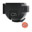 Flasher USB para Cães é um acessório que pode ser colocado na coleira do seu cão.