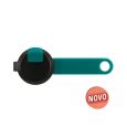 Flasher USB para Cães é um acessório que pode ser colocado na coleira do seu cão.