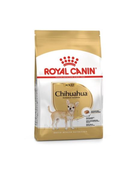 Royal Canin Chihuahua Adulto es un excelente alimento, por ello está elaborado especialmente para la nutrición completa de chihuahuas mayores de 8 meses.