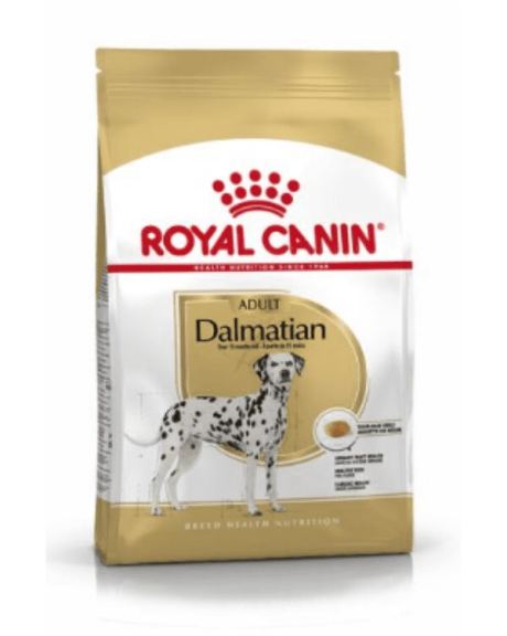 Royal Canin Dalmata Adulto desarrolló este alimento completo para satisfacer las necesidades nutricionales del perro dálmata adulto, teniendo en cuenta sus necesidades nutricionales específicas y para desempeñar un papel en la prevención de determinadas sensibilidades especiales.