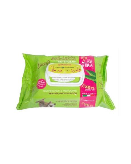 Toallitas Farm Company Talco con Aloe Vera