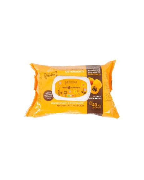 Toallitas Farm Company con albaricoque orgánico