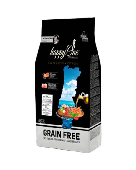 HappyOne Mediterraneum Gato y Gatito es un alimento súper premium para gatos y gatitos, Grain Free.