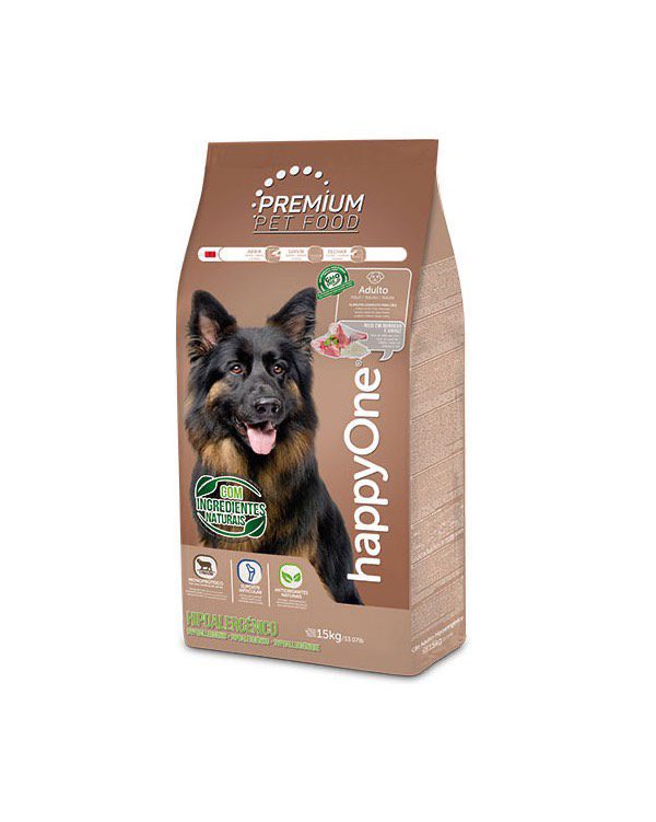 HappyOne Premium Hipoalergénico Cordero y Arroz es un alimento completo para perros adultos.