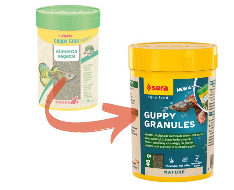 Sera Guppy Gran Nature novo