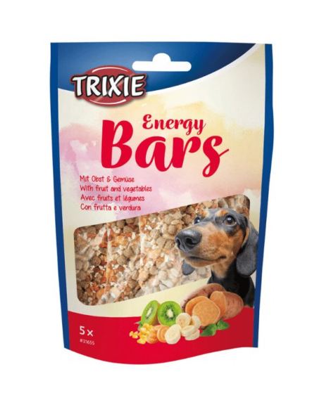 Energy Bars con Verduras, Frutas y Pollo