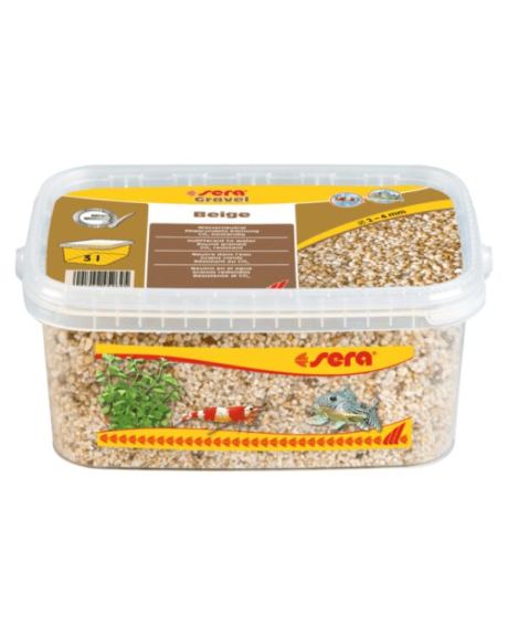 sera gravel beige 3l