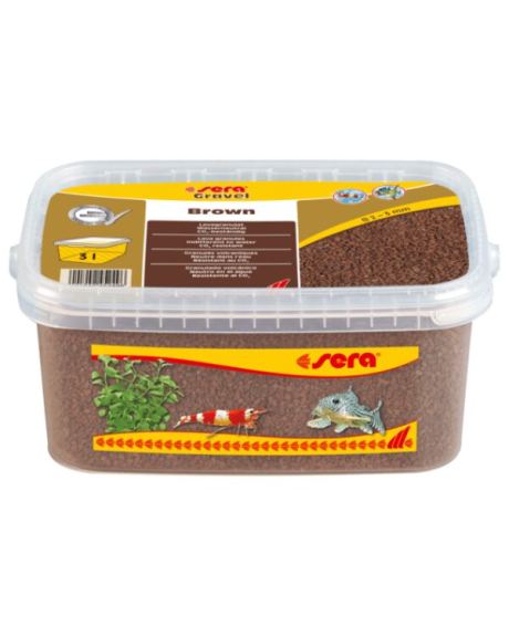 sera gravel brown 3l