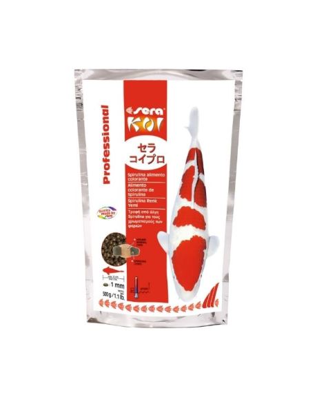 sera KOI Professional alimento colorante de Spirulina