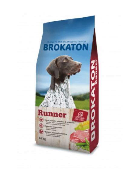 Brokaton Runner para Perros indicado para perros con mucha actividad física.