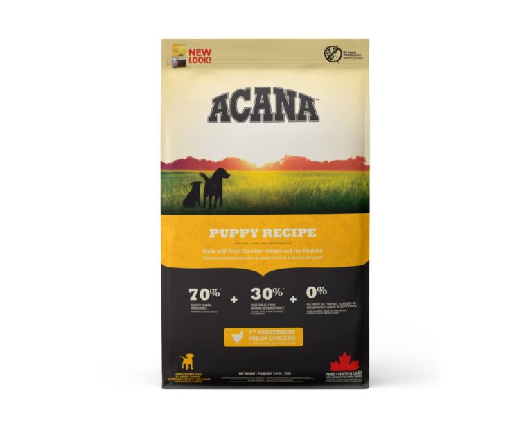 Acana Puppy Junior es un alimento para cachorros cuyo peso adulto esté entre 9 kg y 25 kg. 
