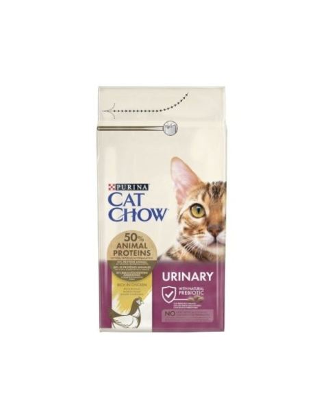 Cat Chow Urinary Tract Health está especialmente indicado para gatos adultos con sensibilidad del tracto urinario.