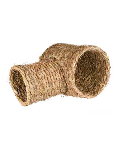 Túnel en T en fibras vegetales