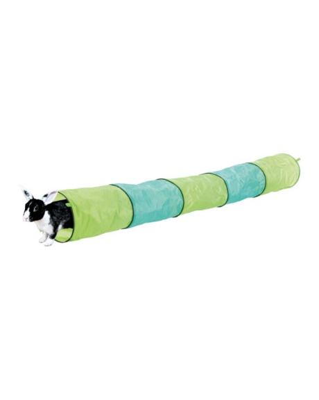 Túnel de nylon para conejos