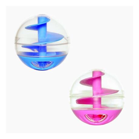 Bola dispensadora Catit para gatos con apertura ajustable para golosinas