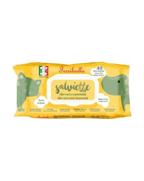Toallitas Aloe Vera y Manzanilla Ferribiella