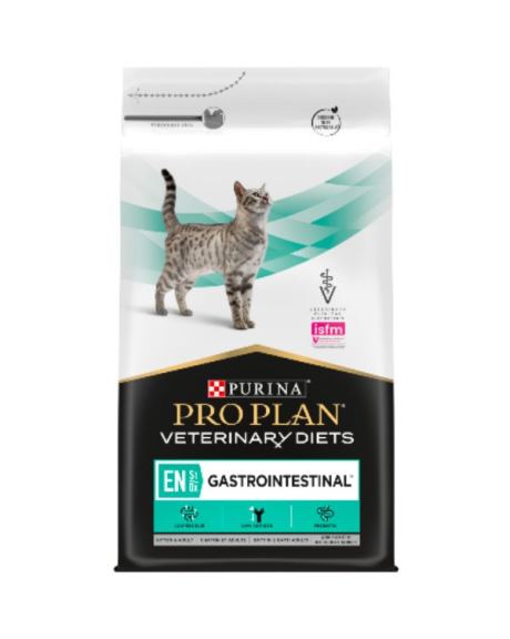 Pro Plan Gastroenteric Gato - Vet Diets EN es una dieta veterinaria completa, muy palatable y digerible para ayudar en el manejo de patologías gastrointestinales y hepáticas crónicas (sin encefalopatía) en gatos adultos y gatitos.