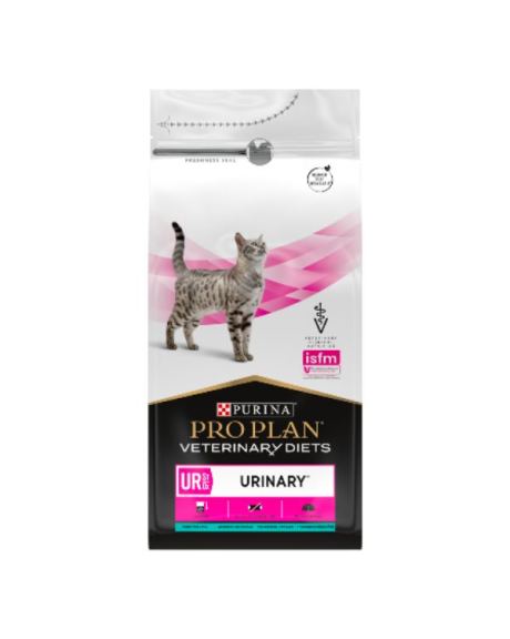 Pro Plan Urinary Ocean Fish Gato es una dieta veterinaria completa para ayudar a controlar gatos con FLUTD (enfermedad felina del tracto urinario inferior).