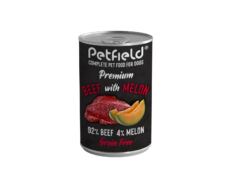 Petfield Wetfood Perro – Vaca y Melon