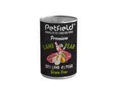 Petfield Wetfood Perro – Cordero y Pera