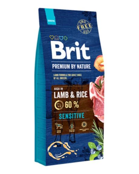 Brit Premium By Nature Sensitive Lamb & Rice