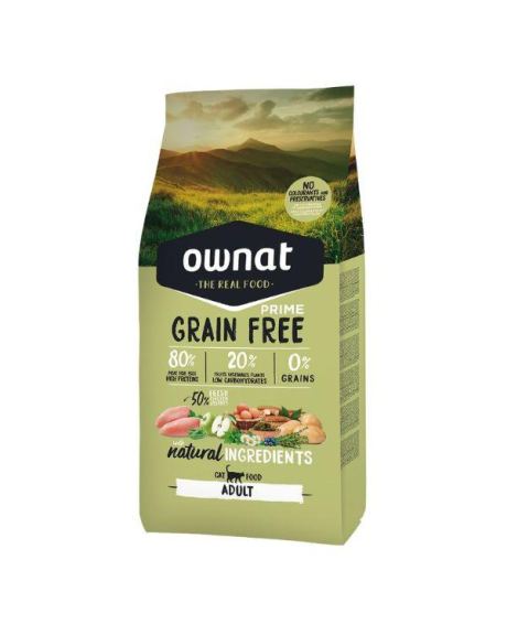 Ownat Gato GF Prime Adult Chicken e Turkey