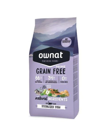 Ownat Grain Free Prime Sterilized Fish