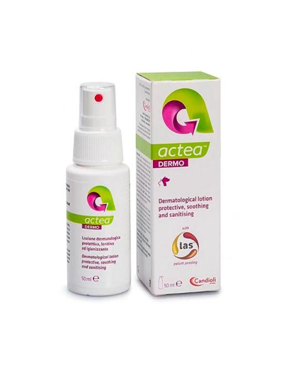 Actea Dermo es una loción dermatológica que contiene el péptido Natural Lactoferricina B.