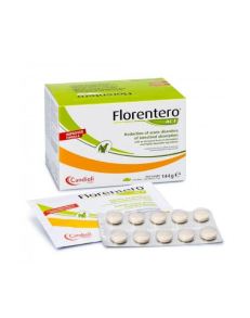 Florentero ACT comprimidos - Apoyo intestinal es un alimento compuesto complementario para perros y gatos, que reduce las formas agudas de malabsorción.