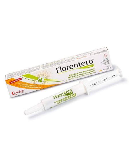Florentero ACT Pasta 15 ml - Soporte intestinal es un alimento compuesto complementario para perros y gatos, que reduce las formas agudas de malabsorción.