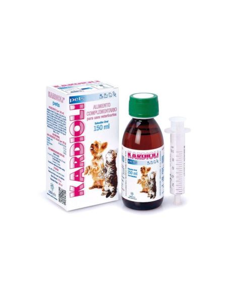 Kardioli Pets está especialmente indicado para mejorar la función cardiaca y los parámetros hemodinámicos.