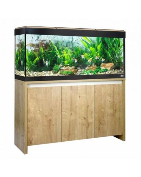 El kit Fluval Roma 240L con iluminación LED Bluetooth + mesa está disponible en 3 colores, a saber, roble, nogal y negro.