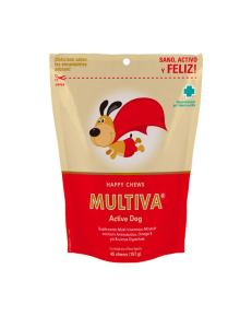 Snacks Multiva Active Dog es el multivitamínico más completo que prefieren los perros.