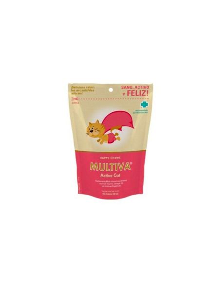 Snakes Multiva Active Cat es un multivitamínico más completo preferido por los gatos.
